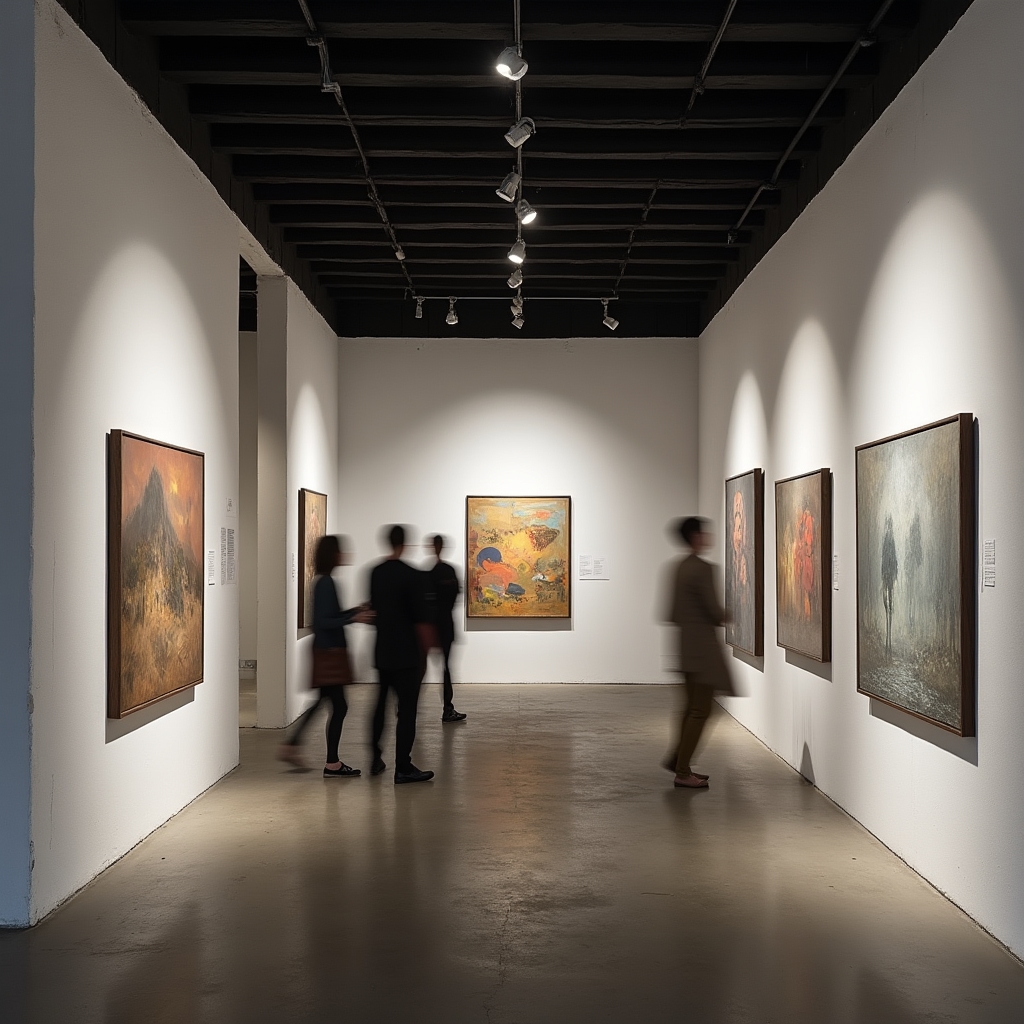 Temporäre Galerie in einem leerstehenden Lokal in Villach